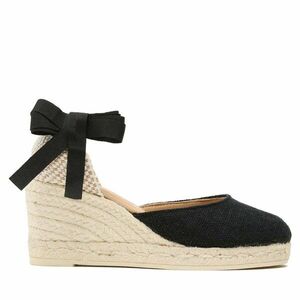 Espadrilles Manebi Organic Hemp Low Wedge Espadrilles O 7.9 WL Fekete kép