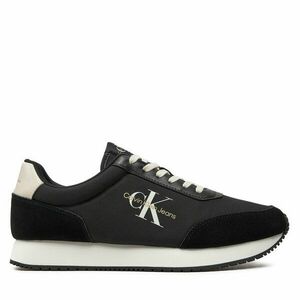 Sportcipők Calvin Klein Jeans Retro Runner Low Mix Mtl YM0YM01032 Fekete kép