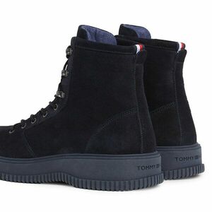 Bakancs Tommy Hilfiger Th Everyday Class W Suede Hooks FM0FM04762 Kék kép