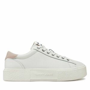 Sportcipők Tommy Jeans Tjw Foxing Flatform Sneaker EN0EN02567 Ekru kép