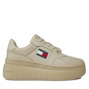 Sportcipők Tommy Jeans Tjw Retro Basket Flatform Ess EN0EN02506 Bézs kép