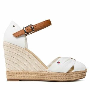 Espadrilles Tommy Hilfiger Basic Opened Toe High Wedge FW0FW04784 Fehér kép