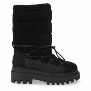 Hótaposó Calvin Klein Jeans Flatform Snow Boot Sherpa Wn YW0YW01195 Fekete kép