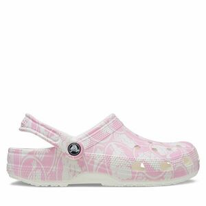 Papucs Crocs Classic Duke Print Clog 210003 Rózsaszín kép