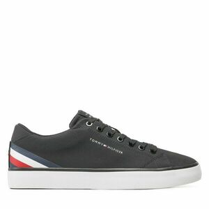 Sportcipők Tommy Hilfiger Hi Vulc Core Low Stripes FM0FM04735 Fekete kép