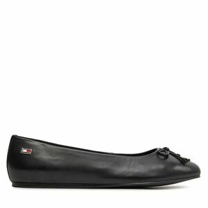 Balerina Tommy Hilfiger Essential Chic Ballerina FW0FW08059 Fekete kép