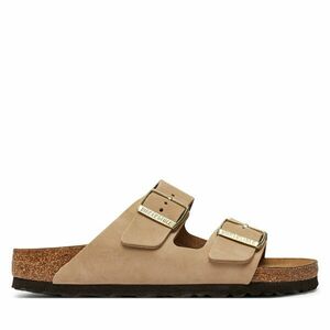 Papucs Birkenstock Arizona Sfb Lenb 1019016 Bézs kép