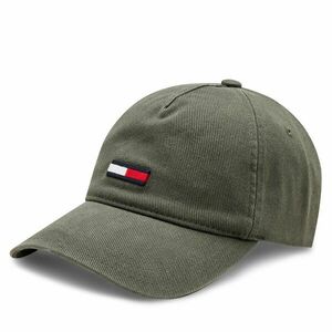 Baseball sapka Tommy Jeans Tjm Elongated Flag Denim Cap AM0AM12427 Zöld kép