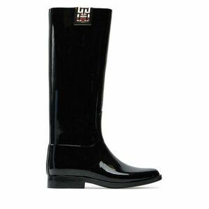 Gumicsizma Tommy Hilfiger Th High Rainboot FW0FW07959 Fekete kép