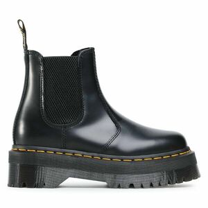 Bokacsizma Dr. Martens 2976 Quad 24687001 Fekete kép