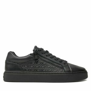 Sportcipők Calvin Klein Low Top Lace Up W/ Zip Mono HM0HM01496 Fekete kép