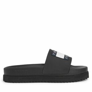 Papucs Tommy Jeans Tjw Elevated Flatform Slide EN0EN02451 Fekete kép