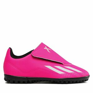 Futball cipők adidas X Speedportal.4 Hook-and-Loop Turf Boots GZ2439 Rózsaszín kép