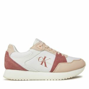 Sportcipők Calvin Klein Jeans Runner Low Lace Mix Ml Btw YW0YW01436 Fehér kép