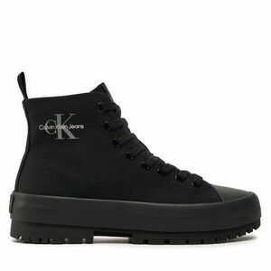 Tornacipő Calvin Klein Jeans Lugged Hybrid Laceup Mid Ml Mtr YW0YW01519 Fekete kép