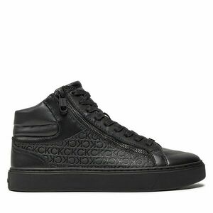 Sportcipők Calvin Klein High Top Lace Up W/ Zip Mono HM0HM01497 Fekete kép