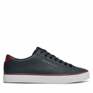 Sportcipők Tommy Hilfiger Th Hi Vulc Core Low Leather FM0FM05041 Sötétkék kép