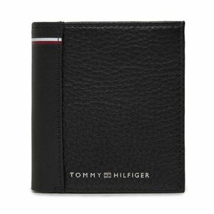 Nagyméretű férfi pénztárca Tommy Hilfiger Transit Trifold AM0AM12518 Fekete kép