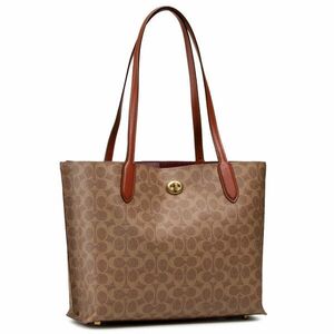 Táska Coach Cc Sig Willow Tote C0693 Barna kép