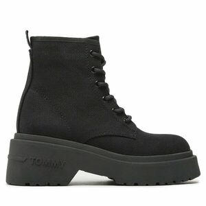 Bakancs Tommy Jeans Lace Up Festiv Boots EN0EN02133 Fekete kép