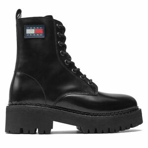 Bakancs Tommy Jeans Urban Tommy Jeans Lace Up Boot EN0EN01995 Fekete kép