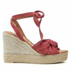 Espadrilles Manebi Hamptons Wedge Espadrilles With Knot W 1.5 WS Bordó kép