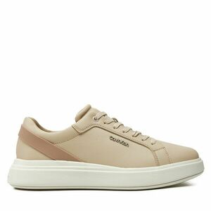 Sportcipők Calvin Klein Low Top Lace Up W/ Stripe HM0HM01494 Bézs kép