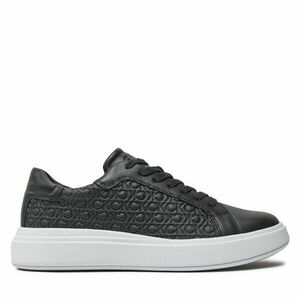 Sportcipők Calvin Klein Low Top Lace Up Lth Mono HM0HM01498 Fekete kép