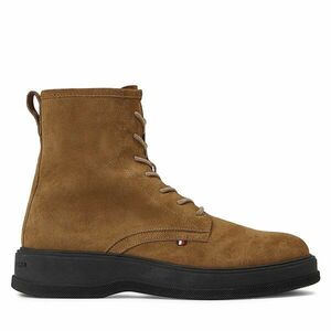 Bakancs Tommy Hilfiger Th Everyday Core Suede Boot FM0FM04660 Barna kép