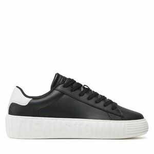 Sportcipők Tommy Jeans Leather Outsole EM0EM01159 Fekete kép