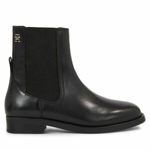 Bokacsizma Tommy Hilfiger Elevated Essential Bootie FW0FW07483 Fekete kép