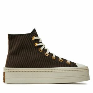 Tornacipő Converse Chuck Taylor All Star Modern Lift Platform Corduroy A07203C Barna kép