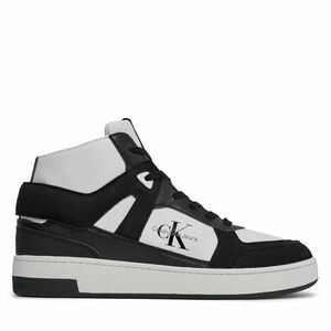 Sportcipők Calvin Klein Jeans Basket Cupsole Mid Lth Ml Fad YM0YM00883 Fehér kép