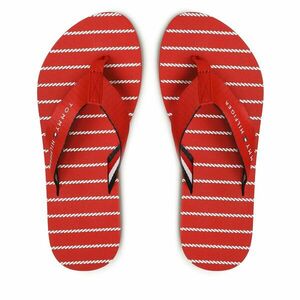 Flip-flops Tommy Hilfiger Essential Rope Sandal FW0FW07142 Piros kép