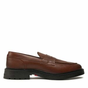 Loaferek Tommy Hilfiger Comfort Lwt Lth Loafer FM0FM05089 Barna kép