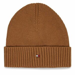 Sapka Tommy Hilfiger Essential Flag Beanie AM0AM10337 Barna kép