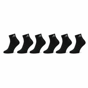 Rövid unisex zoknik adidas Thin and Light Sportswear Ankle Socks 6 Pairs IC1293 Fekete kép