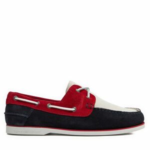 Mokaszin Tommy Hilfiger Th Boat Shoe Core Rwb Suede FM0FM04630 Sötétkék kép