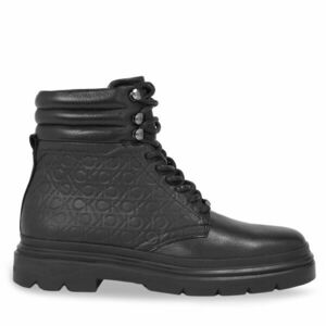 Bakancs Calvin Klein Combat Boot Mono HM0HM01211 Fekete kép