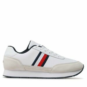 Sportcipők Tommy Hilfiger Core Eva Runner Corporate Lea FM0FM04397 Fehér kép