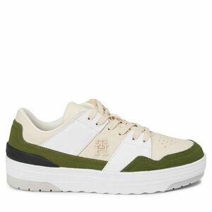 Sportcipők Tommy Hilfiger Th Lo Basket Sneaker FW0FW07309 Bézs kép