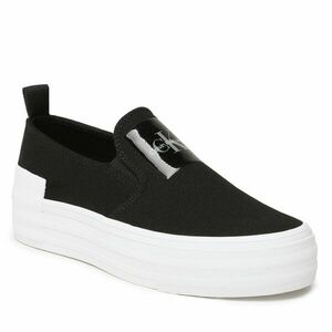 Teniszcipő Calvin Klein Jeans Bold Vulc Flat Slipon YW0YW01040 Fekete kép