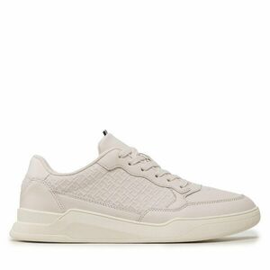 Sportcipők Tommy Hilfiger Elevated Cupsole Mono Detail FM0FM04698 Ekru kép