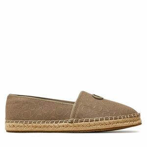 Espadrilles Calvin Klein Espadrille Relock Mono Jacq HW0HW01916 Barna kép