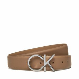 Női öv Calvin Klein Re-Lock Ck Logo Belt 30Mm K60K610157 Barna kép