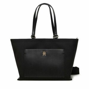 Táska Tommy Hilfiger Distinct Tote AW0AW16304 Fekete kép