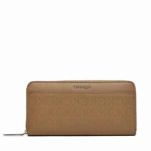 Nagy női pénztárca Calvin Klein Ck Must Lg Z/A Wallet Epi Mono K60K611938 Barna kép