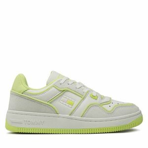 Sportcipők Tommy Jeans Decon Basket Low Cut EN0EN02084 Fehér kép