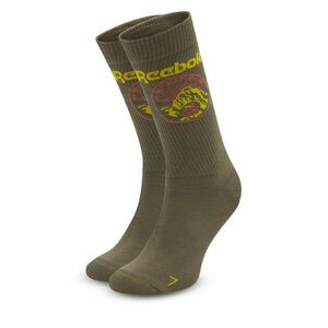 Unisex Magasszárú Zokni Reebok CL Outdoor Sock HD9946 Khaki kép