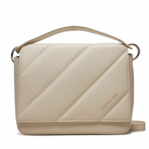 Táska Calvin Klein Jeans Quilted Boxy Flap Crossbody24 K60K612243 Bézs kép